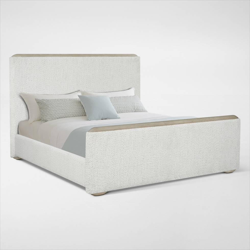 tahoe bedroom light brown king bed   