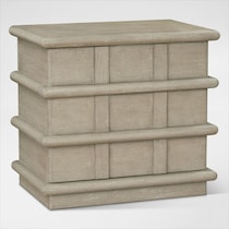 tahoe bedroom light brown nightstand   