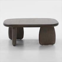tahoe dark brown coffee table   