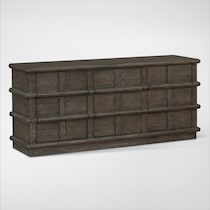tahoe dark brown tv stand   
