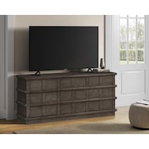 tahoe dark brown tv stand   