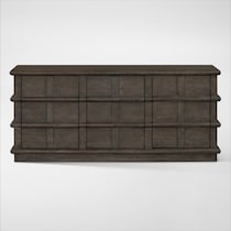 tahoe dark brown tv stand   