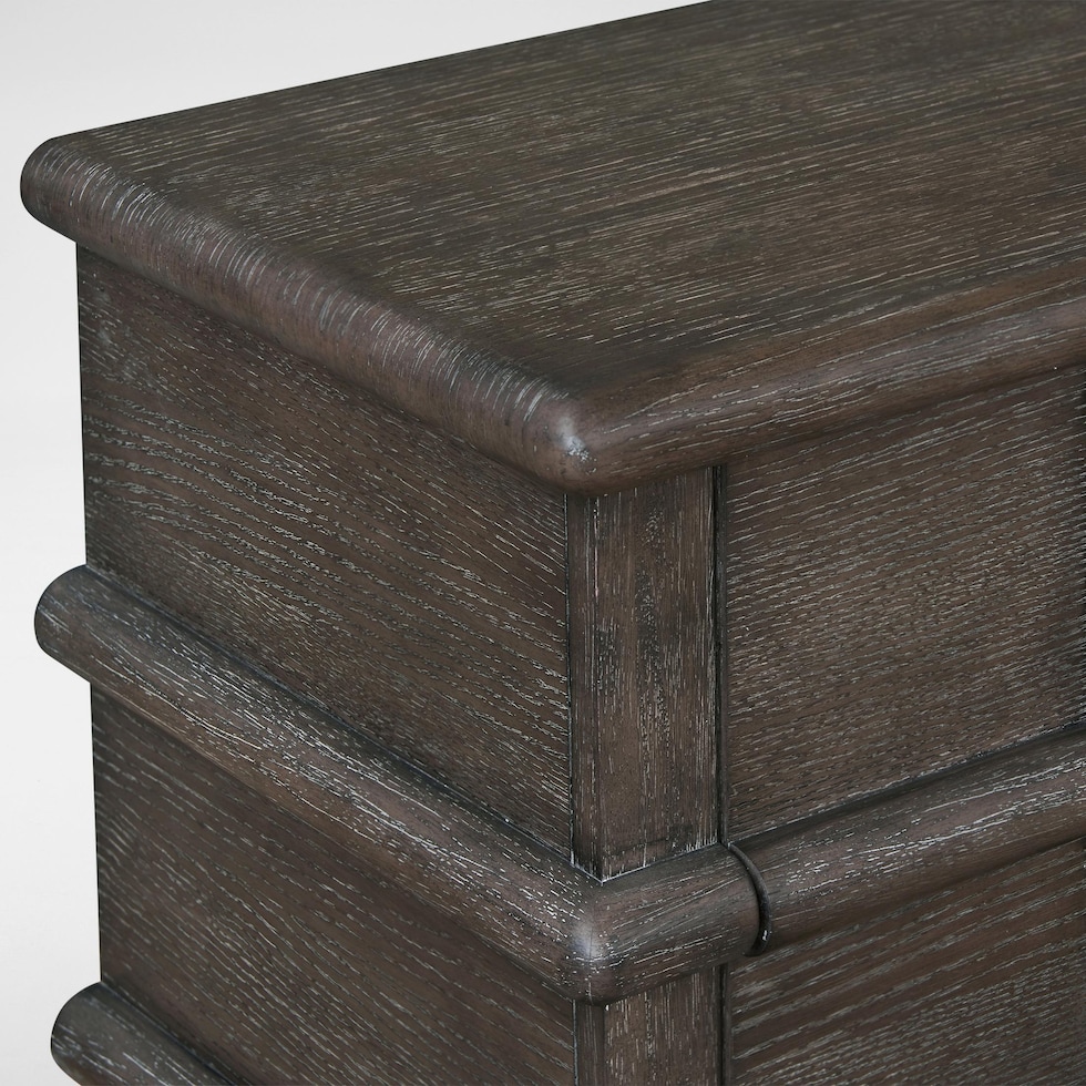 tahoe dark brown tv stand   