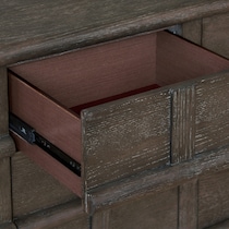 tahoe dark brown tv stand   