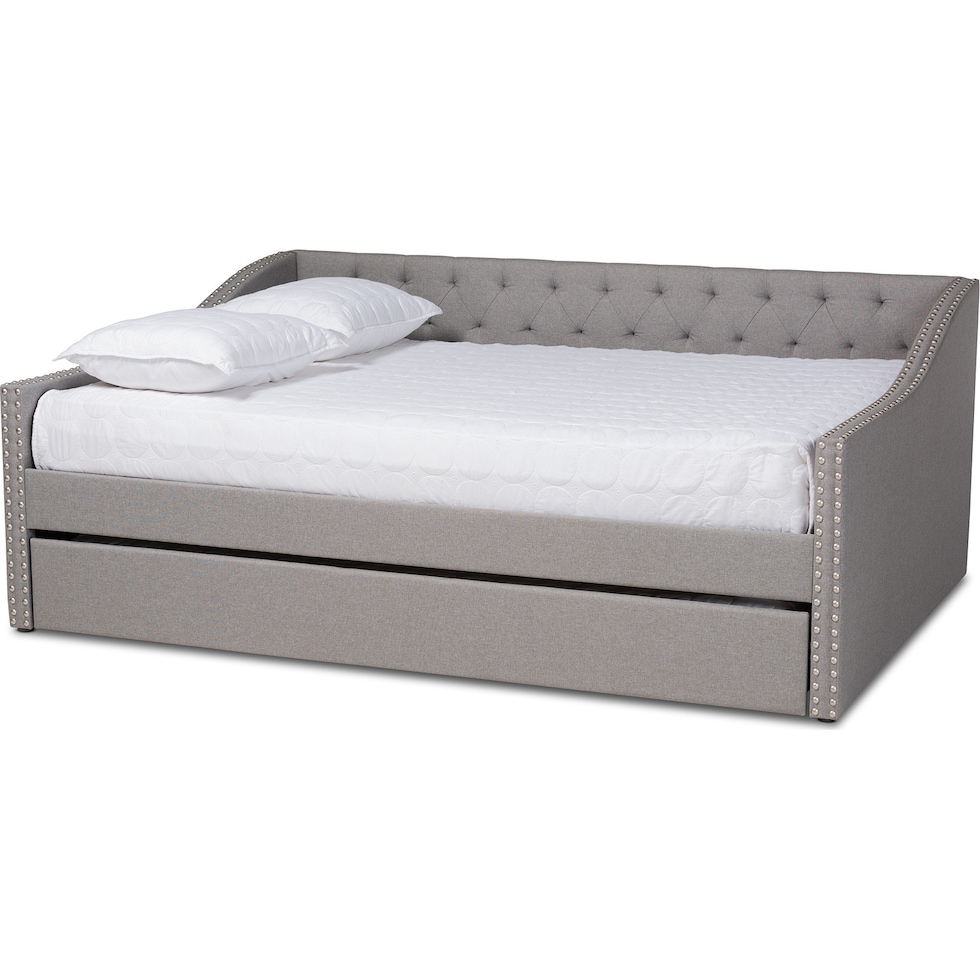 taite gray full bed   