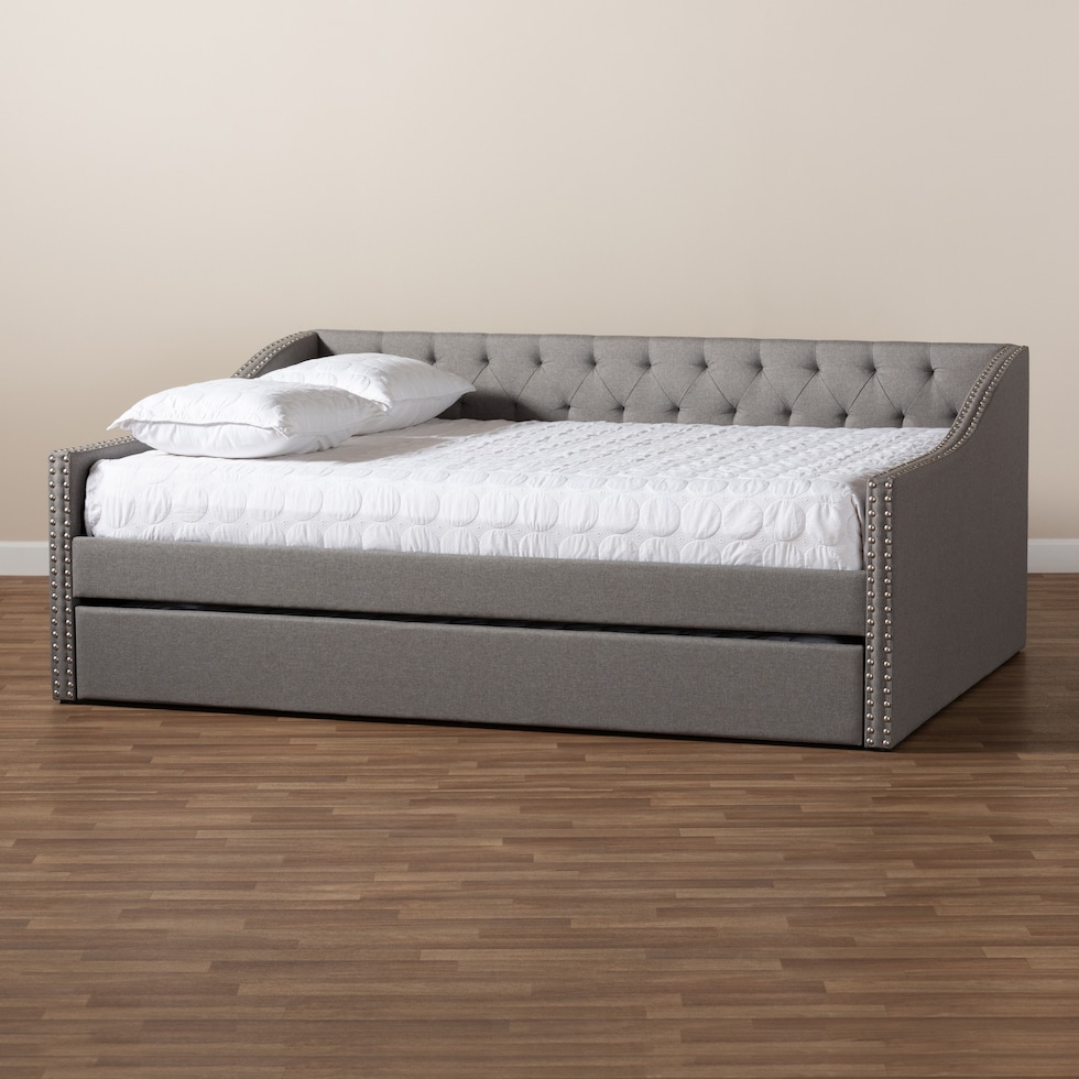 taite gray full bed   