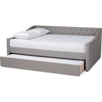 taite gray full bed   