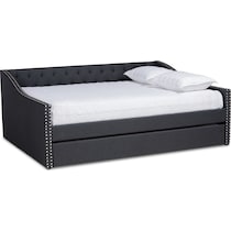 taite gray queen bed   