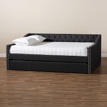 taite gray queen bed   