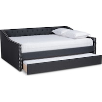 taite gray queen bed   