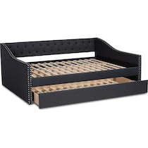 taite gray queen bed   