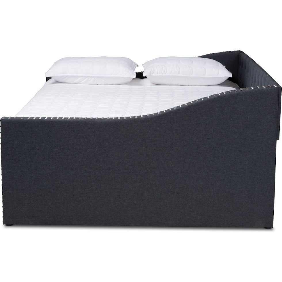 taite gray queen bed   