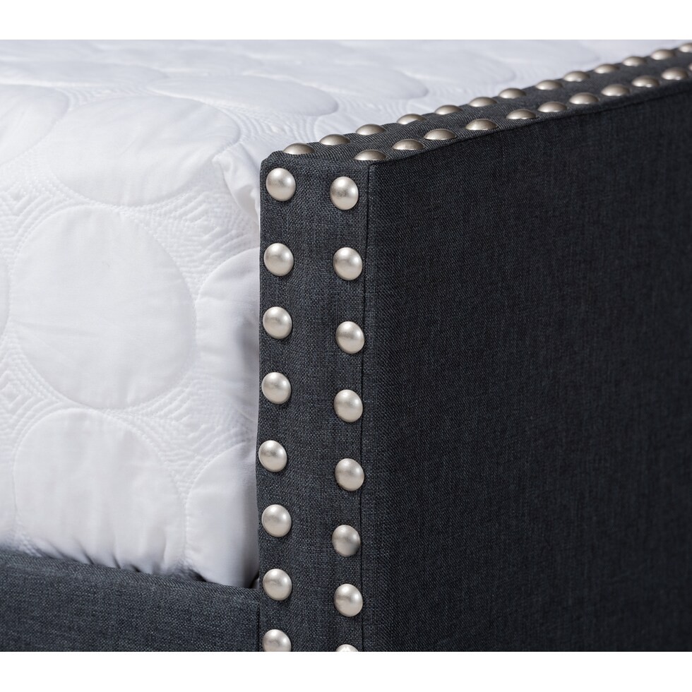 taite gray queen bed   