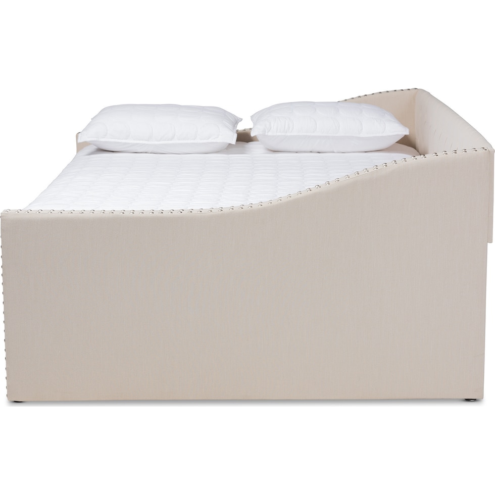 taite neutral queen bed   