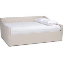 taite neutral queen bed   