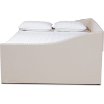 taite neutral queen bed   