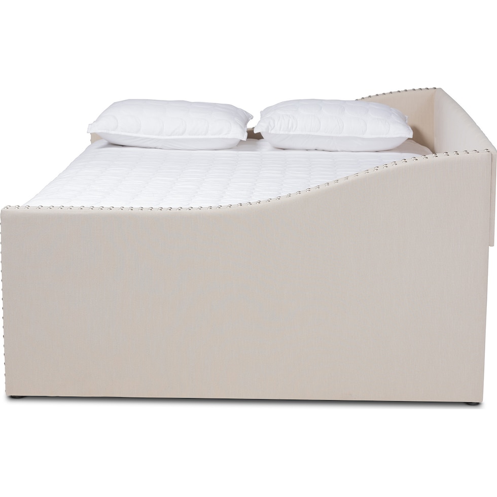 taite neutral queen bed   