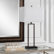 talita black table lamp   