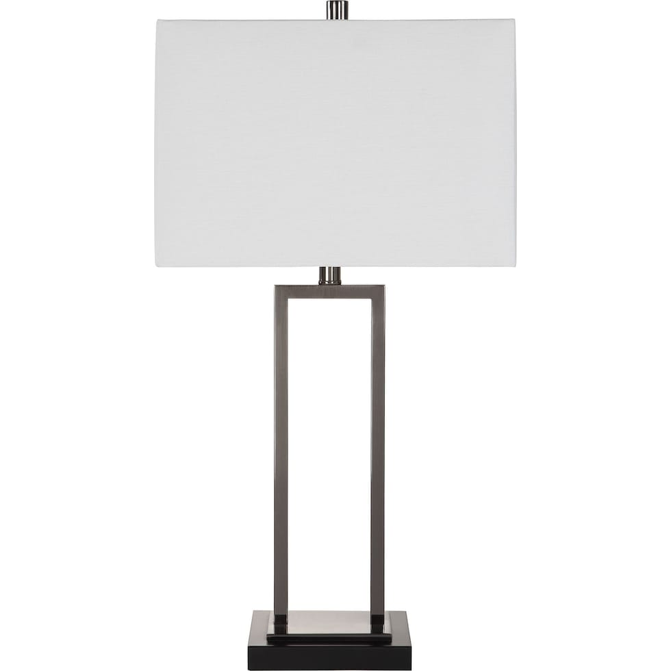 talita black table lamp   