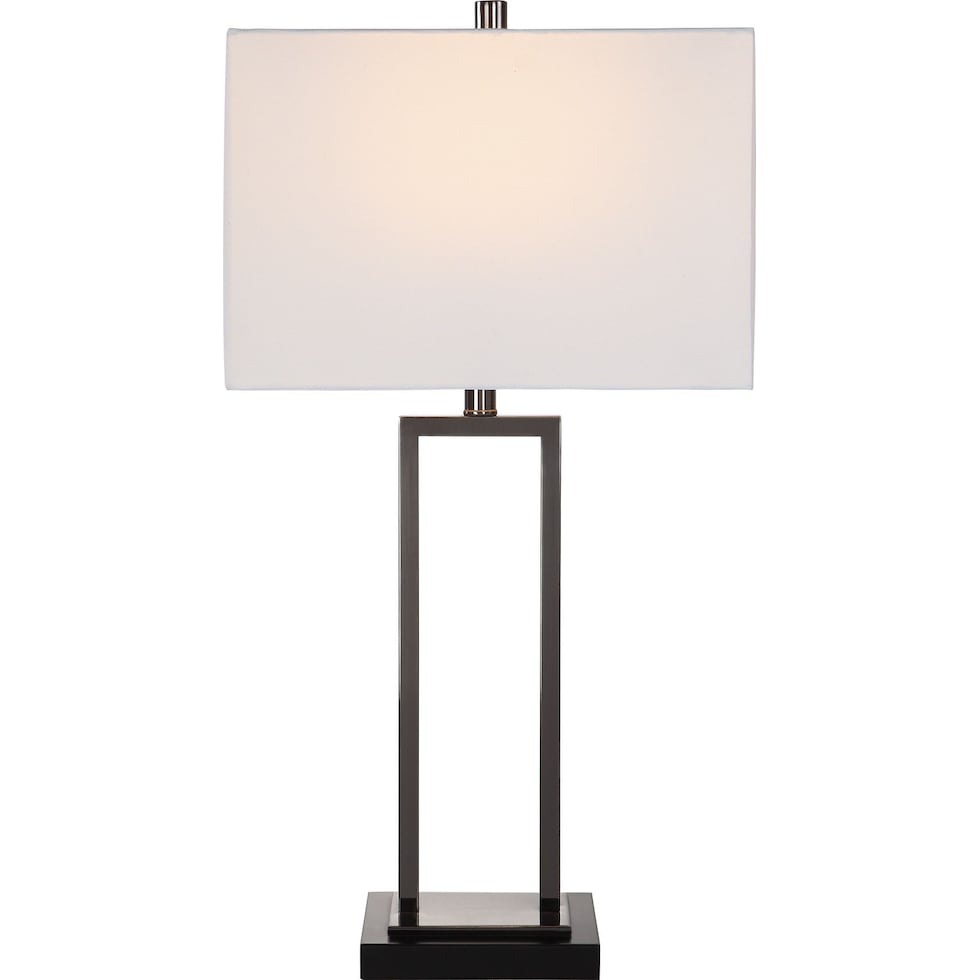 talita black table lamp   