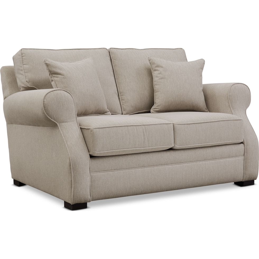 tallulah gray loveseat   