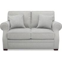 tallulah gray loveseat   