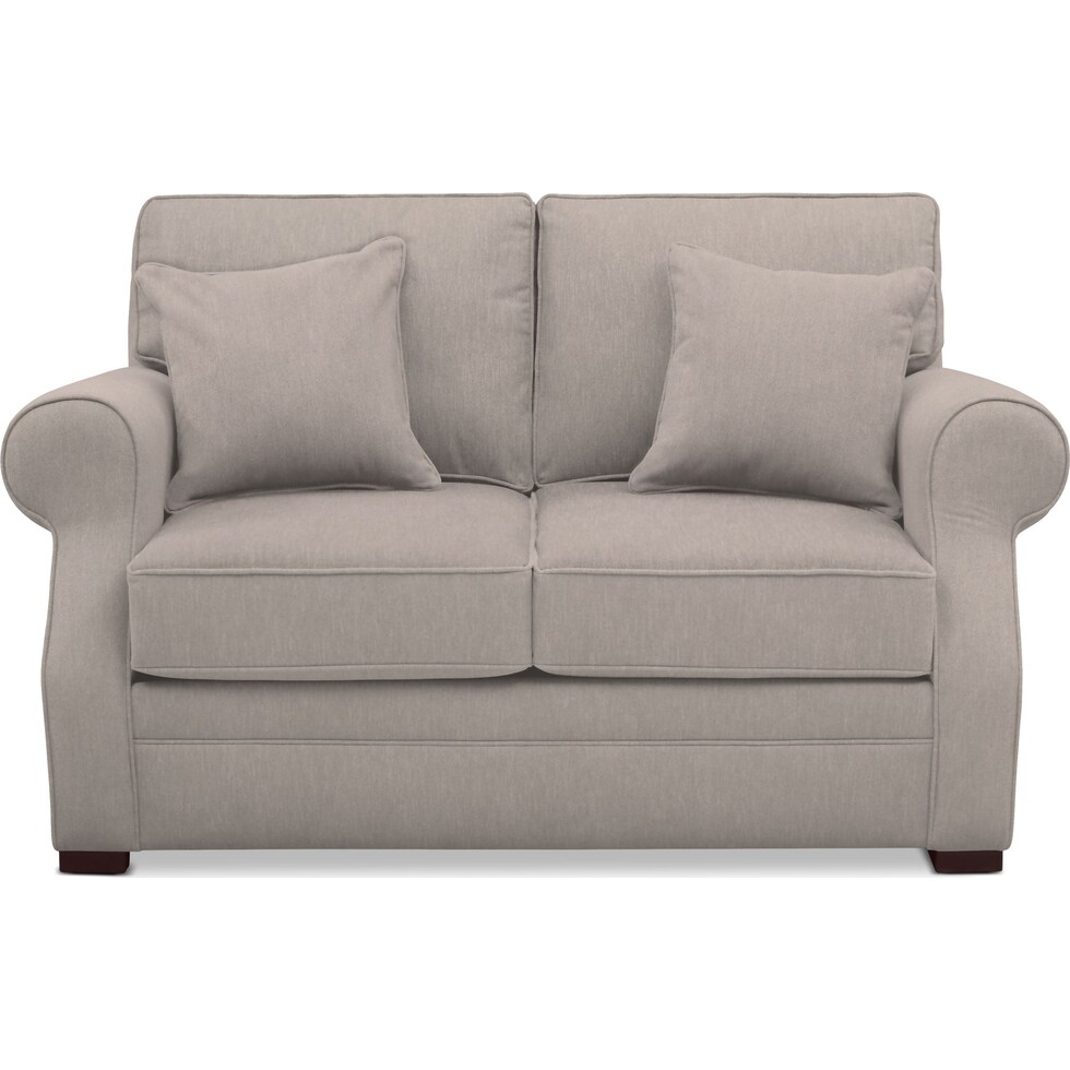 tallulah gray loveseat   