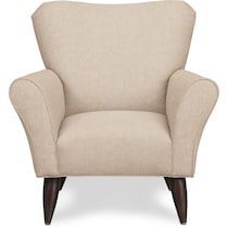tallulah light brown accent chair   