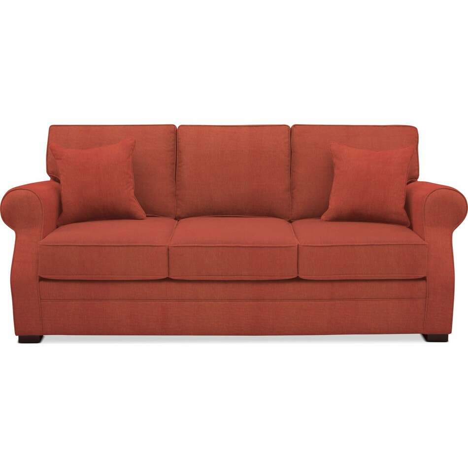 tallulah orange sofa   