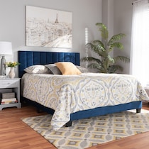 talulla blue queen bed   