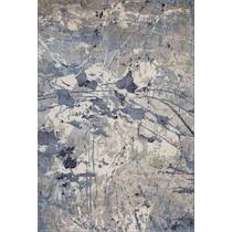 tami blue area rug  x    