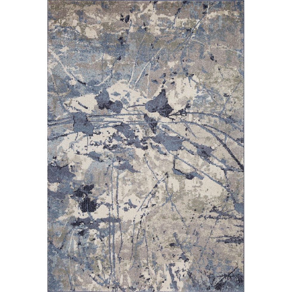 tami blue area rug  x    