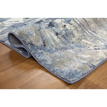 tami blue area rug  x    