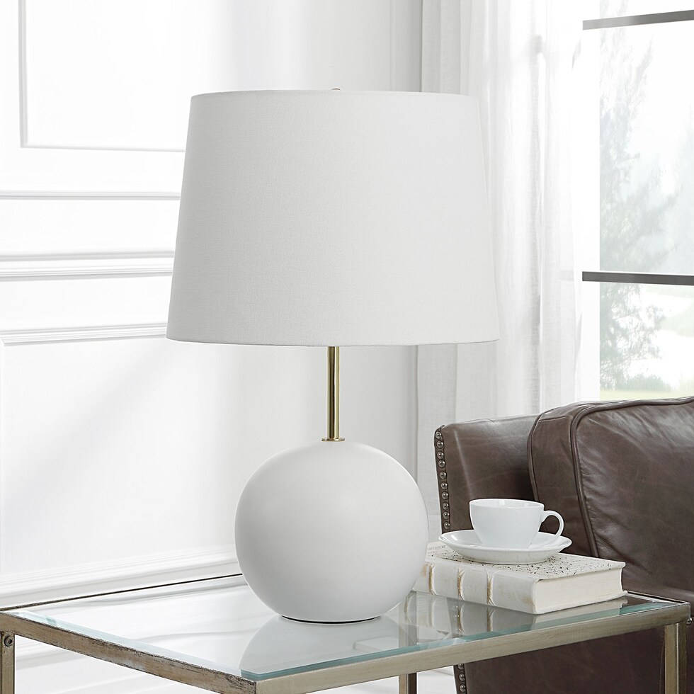 tammy white table lamp   