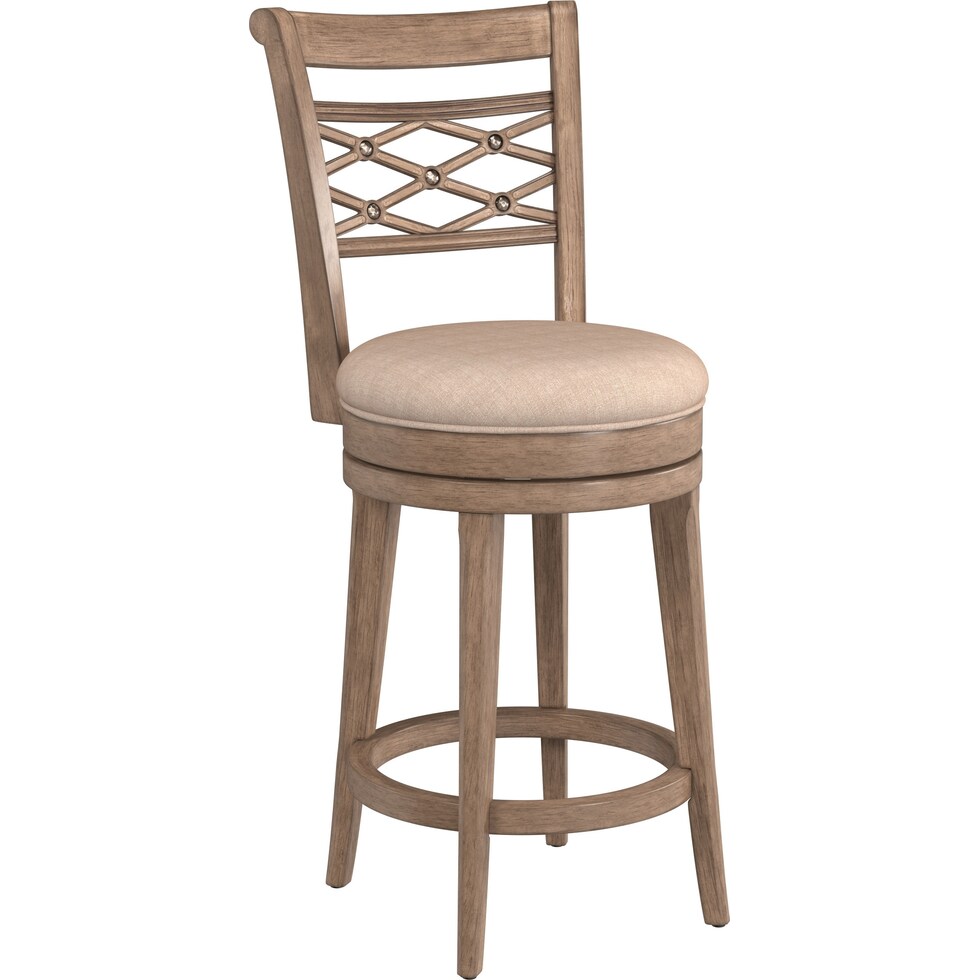tanea light brown counter height stool   