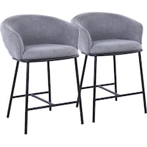 tansy gray counter height stool   