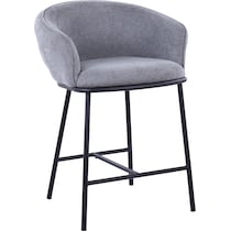 tansy gray counter height stool   