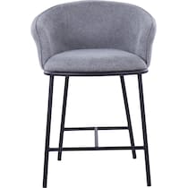 tansy gray counter height stool   