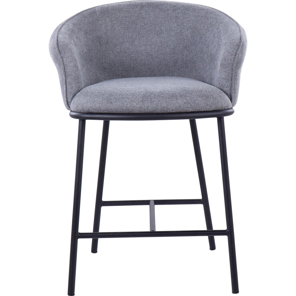 tansy gray counter height stool   