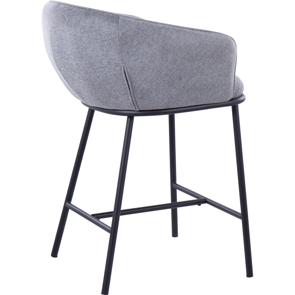 tansy gray counter height stool   