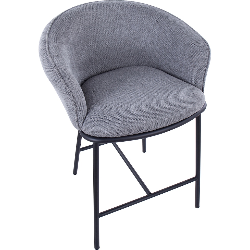 tansy gray counter height stool   