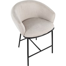 tansy white counter height stool   