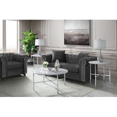 Tanyia 3-Piece Table Set with Coffee Table and 2 End Tables