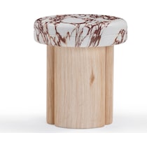 taos neutral side table   