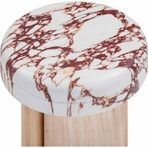 taos neutral side table   