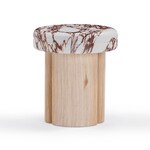 taos neutral side table   
