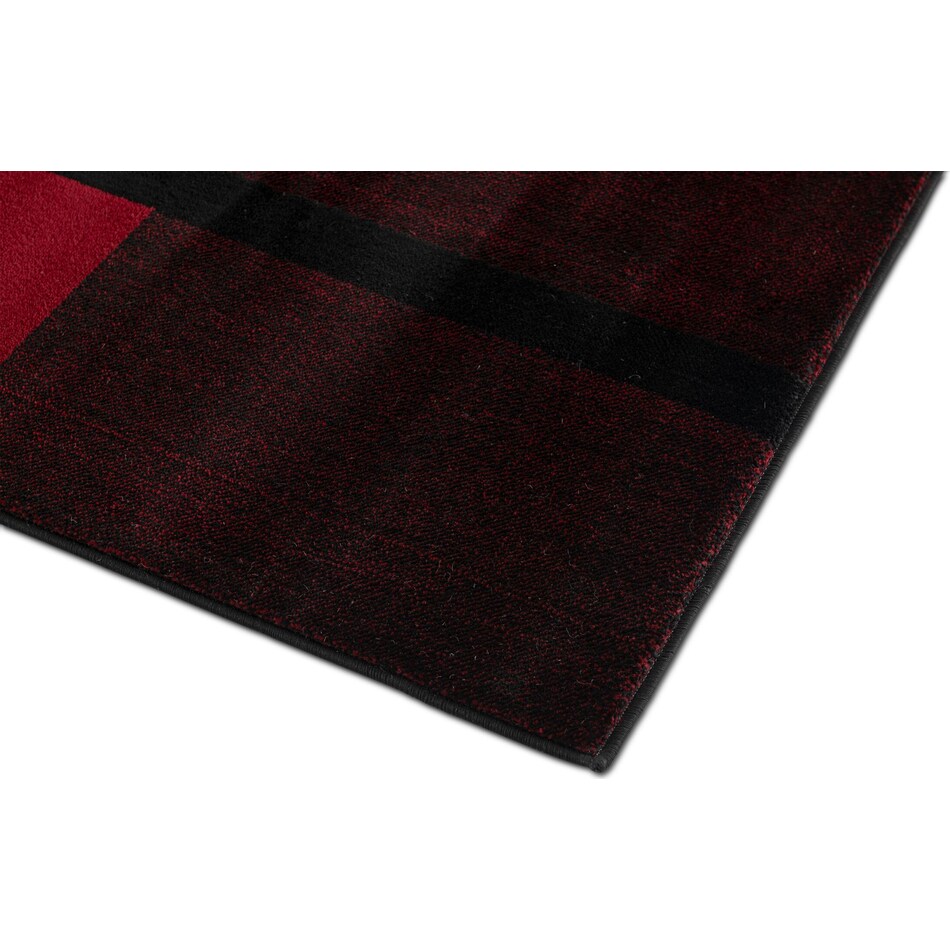 Tartan Plaid Area Rug Red Value City Furniture