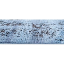 tasha blue area rug  x    