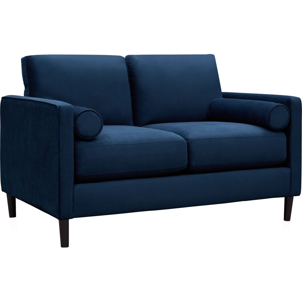 taylor blue loveseat   