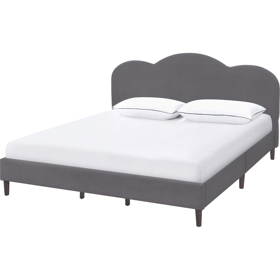 taylor gray king bed   